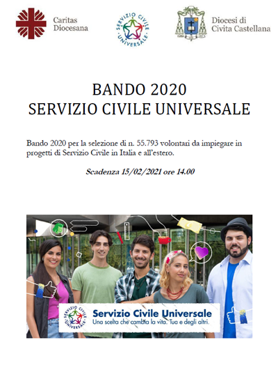 Bando 2020 Servizio Civile Universale